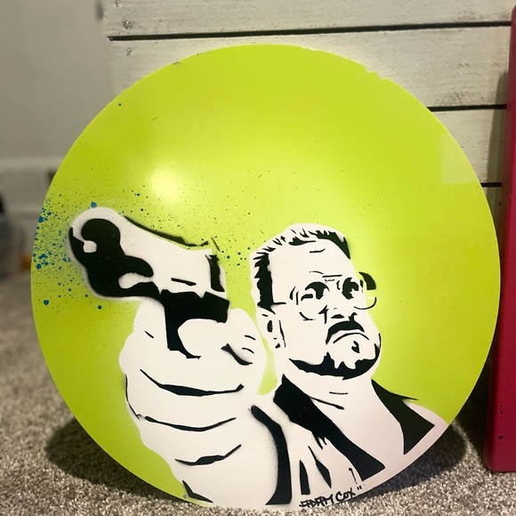 My painting of John Goodman as an Walter Sobchak in The Big Lebowski movie - Picture 4 of 6